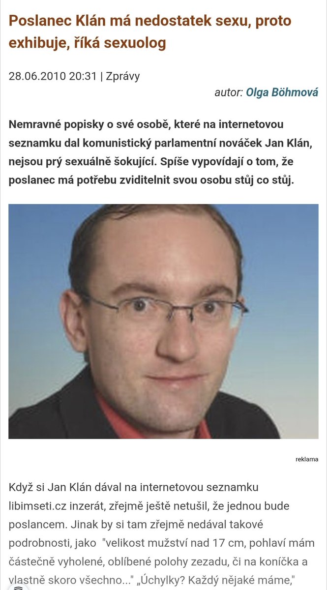 CapousekTomas's tweet photo. @KlanJan82 Nezazitkovy inzerent..... https://t.co/Qh5Kd2uRJ8