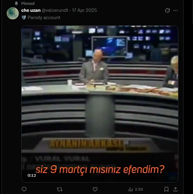 valserundt's tweet photo. @telesekretmez sana tesadüfen denk geldim dost https://t.co/a49Wy47cuY