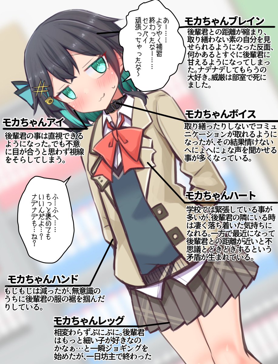 MATEO2023_ex's tweet photo. ←先輩デビューをしたかったモカちゃん　｜　先輩の威厳はどこかに飛んで行ったモカちゃん→ https://t.co/KU8O3CF6EH