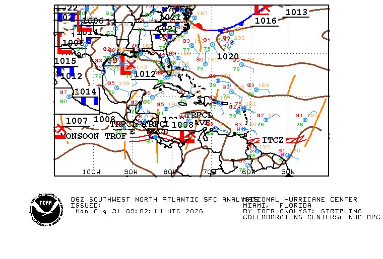 EstebanWXcast's tweet photo. 1/3 Tres ondas tropicales transitan el Caribe, Centroamérica, Colombia y Venezuela. OT45 (restos de Dolly) liberó energía en forma de vaguada en La Española, forzada por divergencia en altura, mientras el resto de OT45, entre 17n73w y 07n77w, entró en fase con la Baja Colombiana. https://t.co/Q3qBugWb4c