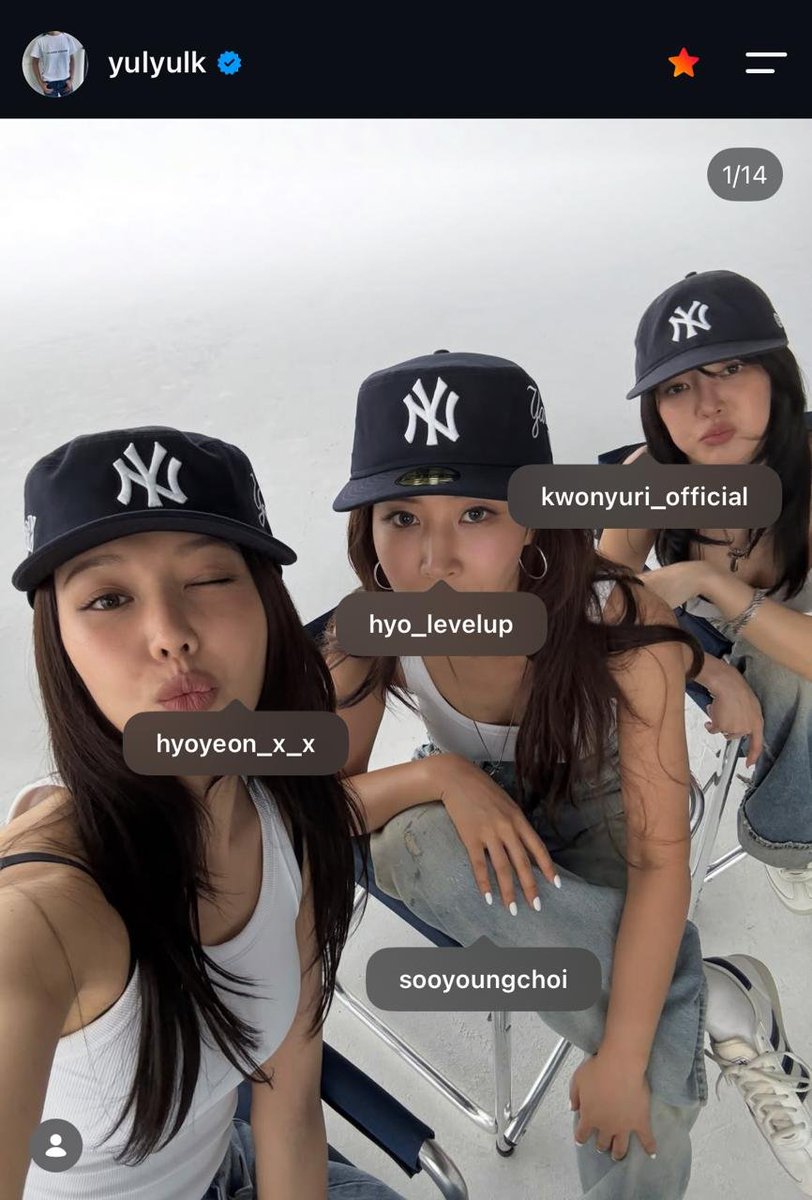 iksong23's tweet photo. KWON YURI is back with her random tagging 🤣🤣 https://t.co/XaTNw6on2T