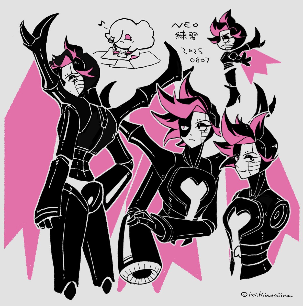 haihiirutteiina's tweet photo. I love imagining all the little robotic details and features he might have😌
#Mettaton https://t.co/hgzkzHDxcD
