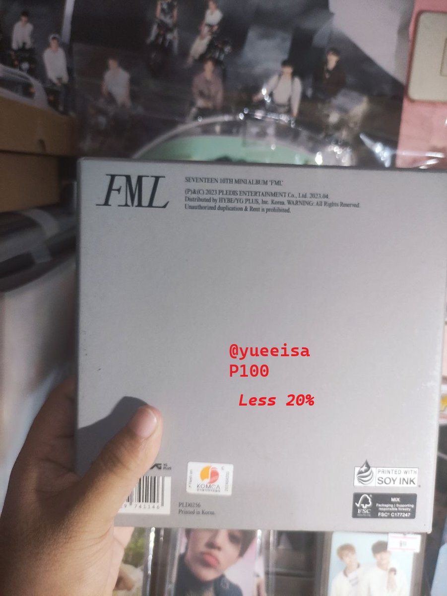 yueeisa's tweet photo. WTS LFB
Quitting Sale - SVT
See photo for INDV PRICE

UNSEALED ALBUM
P300

LESS: 20% per album

TIKTOK: yueeisa

MOD: J&amp;T only
Loc: Laguna
PF SF not included
For queries, send DM.

Thank you
#SEVENTEEN https://t.co/fbd1U2yFmD