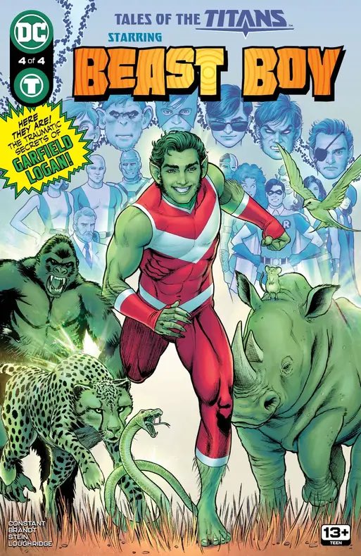 adventurecomix's tweet photo. The Changeling is a much cooler name than Beast Boy imo https://t.co/Lm0jBGgwms