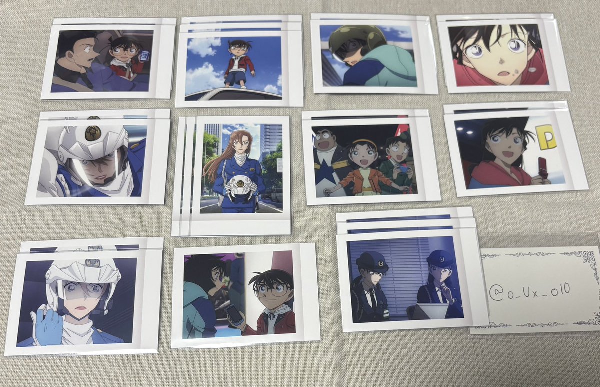 o_Ux_o10's tweet photo. 【交換/譲渡】名探偵コナン ハイウェイの堕天使 ぱしゃこれ

譲:画像参照
求:定価(275円)+送料 / 原作絵松田(単体)

譲渡の際は3枚〜。以降は91円/枚。
千速・萩原・松田は他キャラ同数抱き合わせお願い致します。(優先▶︎重悟>蘭>世良)

検索からでもお気軽にお声掛けください⸜🌷⸝‍ https://t.co/GNu3Y0r7De