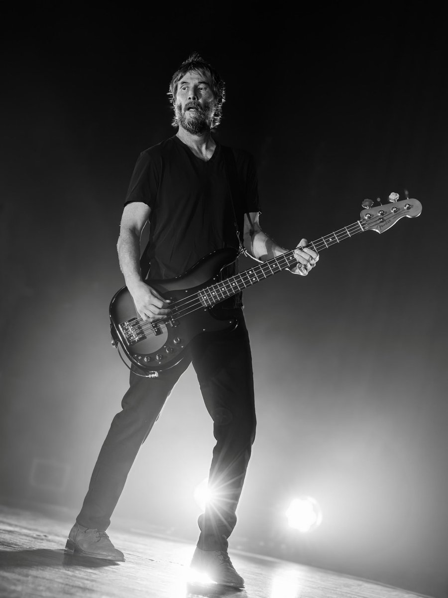 Karinamiller001's tweet photo. Amazing shots from amazing night!!

"Dogstar made their long anticipated Madison debut last night at The Sylvee. Delivering an unforgettable evening with members Bret Domrose, Robert Mailhouse, and Keanu Reeves. https://t.co/LGfng6ZWaM