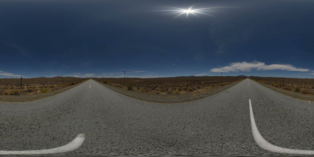 polyhaven's tweet photo. New 24K HDRI: Nowhere Road

Stopped here on the road trip back from Cape Town. So desolate that that if it werent for the road, there wouldve been zero signs of humanity. It was quiet, too quiet……

Download: https://t.co/9gpC1Ct32U
#b3d #free #cc0 #pbr https://t.co/8JdwcpRPMS