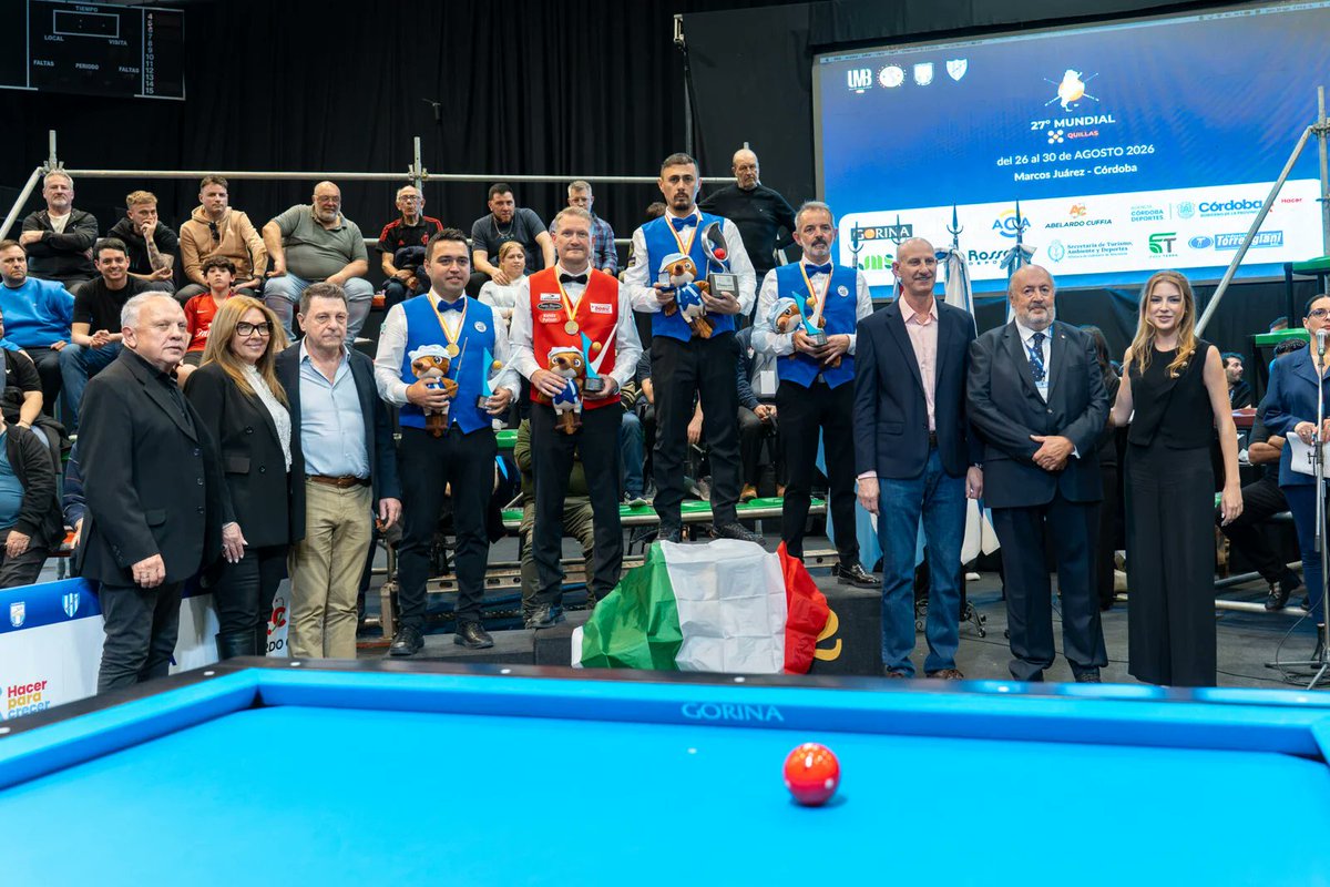 umb_carom's tweet photo. UMB 5-Pins World Champions! 🤩
#UMB #Billiards https://t.co/ukWCNgf3Ba