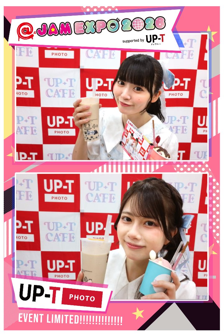 upt_photo's tweet photo. アットジャム2026にて
HzMe（@hzme_official）さんにUP-T Photoで撮影いただきました📸💕

素敵に撮っていただきありがとうございました！
#アットジャム
#アップティー https://t.co/0A0lz3jGAM