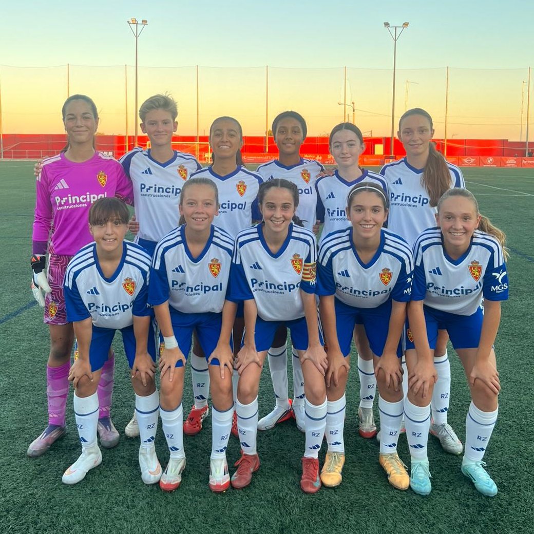 RZcantera's tweet photo. ◻️ 𝐒𝐄𝐆𝐔𝐍𝐃𝐀 𝐈𝐍𝐅𝐀𝐍𝐓𝐈𝐋

UD Amistad (Juv) 0⃣➖4⃣ Real Zaragoza https://t.co/PTGMn37HHl