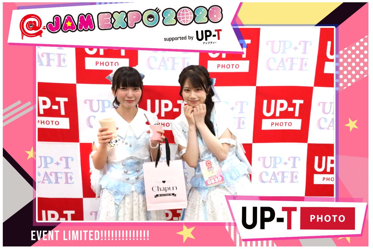 upt_photo's tweet photo. アットジャム2026にて
HzMe（@hzme_official）さんにUP-T Photoで撮影いただきました📸💕

素敵に撮っていただきありがとうございました！
#アットジャム
#アップティー https://t.co/0A0lz3jGAM
