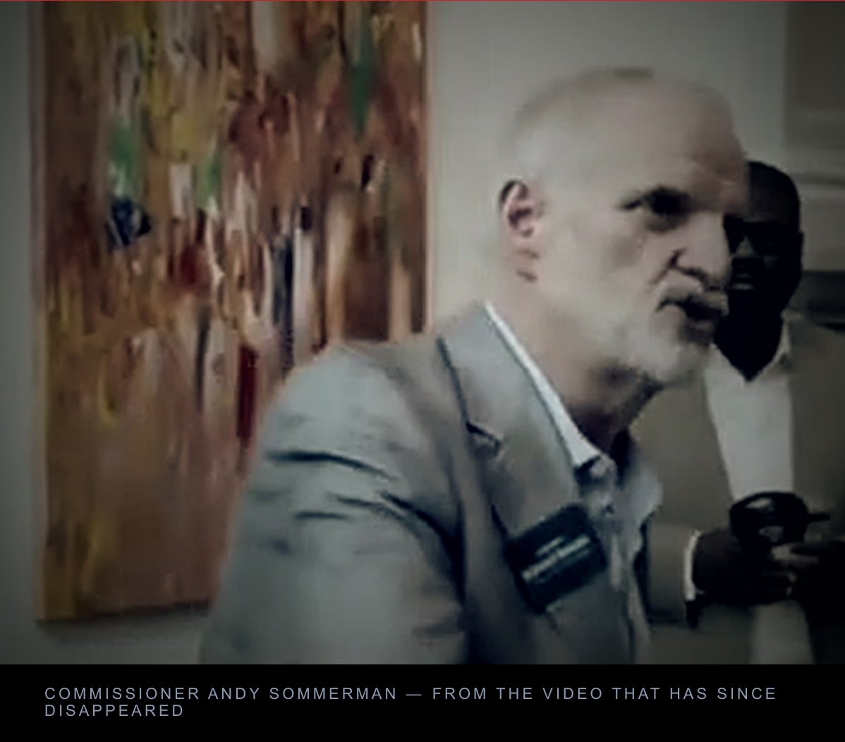 Wernick4Dallas's tweet photo. 🧵THREAD:
The Cover-Up
Two videos of Commissioner Sommerman bragging about mosque vote centers were public on Facebook. 
We cited them to every newsroom in Dallas. 
Within hours, both were gone. 
We saved everything.
Watch: https://t.co/nGLrI56Xzk