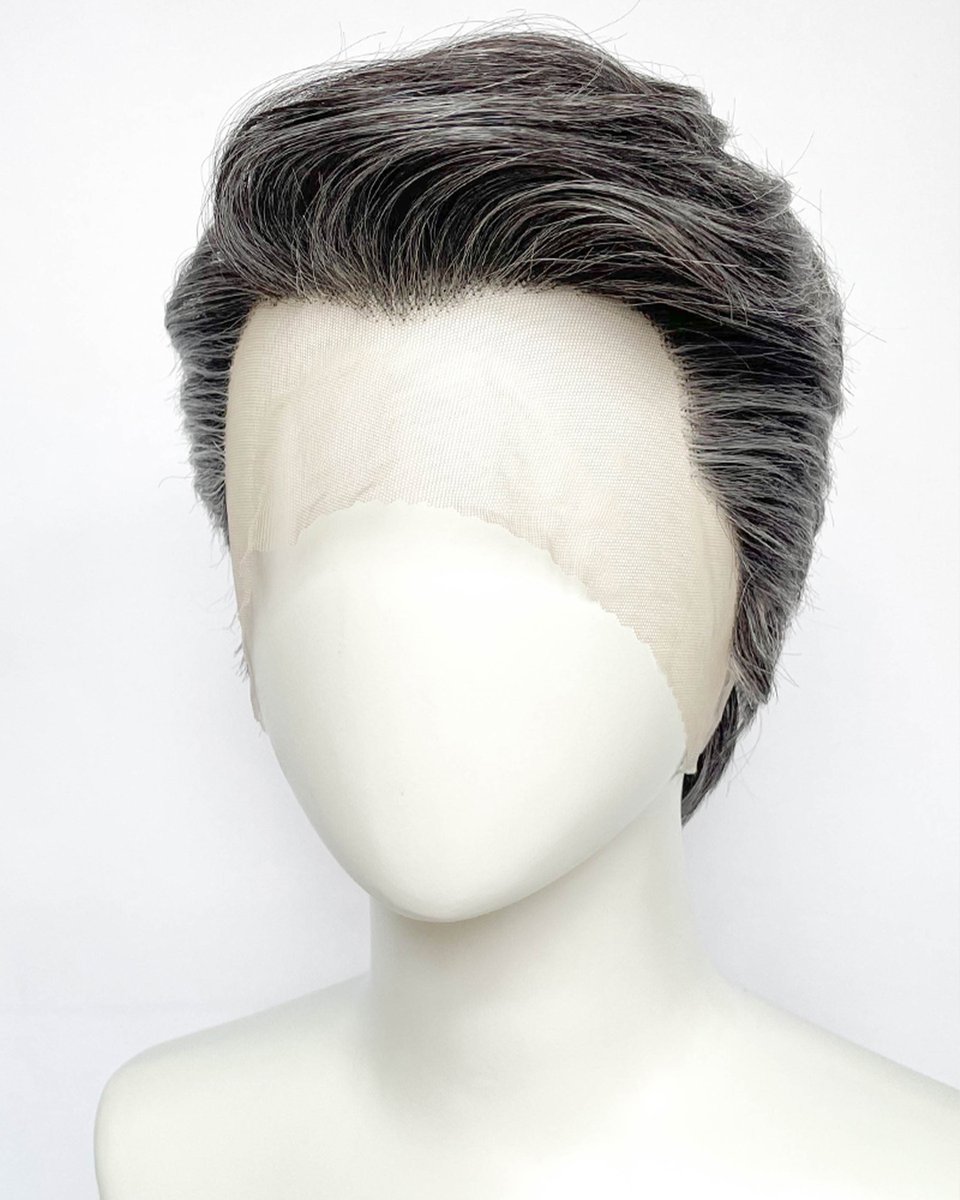 wigisfashion's tweet photo. New Arrival 🔥🔥🔥
LF8154 – Mixed Dark Grey Wavy Lace Front Men’s Wig
Inspired by Patrick Dempsey’s grey hair
#wigisfashion #lacefrontwigs #patrickdempsey #inspiredhairstyles #greyhair https://t.co/kkVUeSdUc7