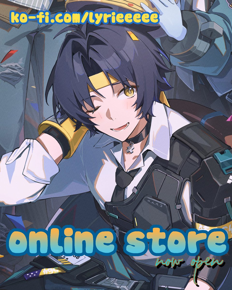 lyrieeeee's tweet photo. [RT/Shares appreciated!]
Finally opening again! PO for my book is also available for both US and international!! 

I also got a bit of a clearance of my old stock! https://t.co/blBXamxR2R