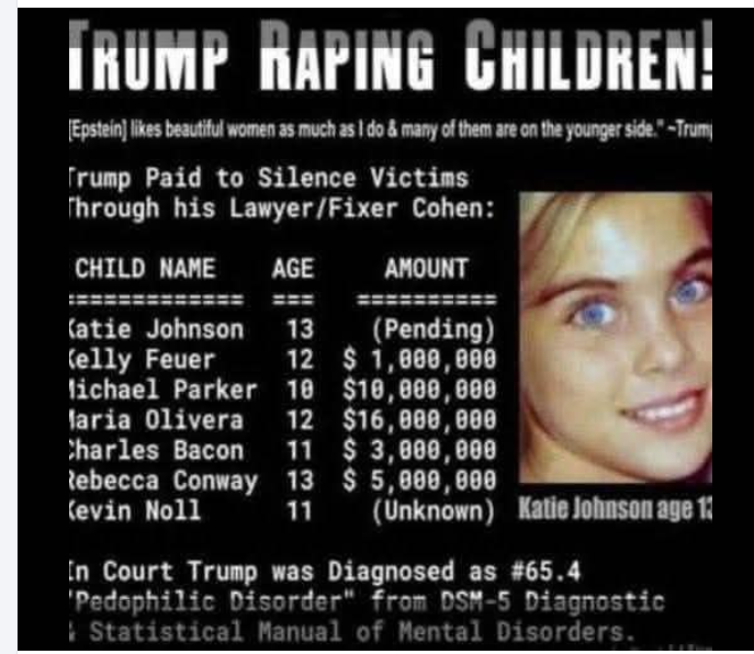teeker9's tweet photo. Never forget what this Ass has done https://t.co/7rGQ7qskWJ