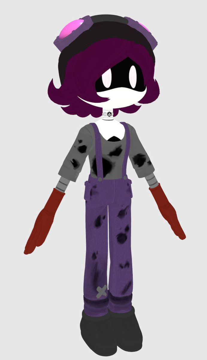 Jheremmy_Art_01's tweet photo. Well, I think my mechanical Uzi is finished. The clothing textures were done by @Ashkap50, a creator of materials/shaders.
This Uzi is the second model I've finished (counting J and his coat). 
#GlitchProductions #Murderdrones #murderdrones  #UziDoorman https://t.co/L9gzSapTRF