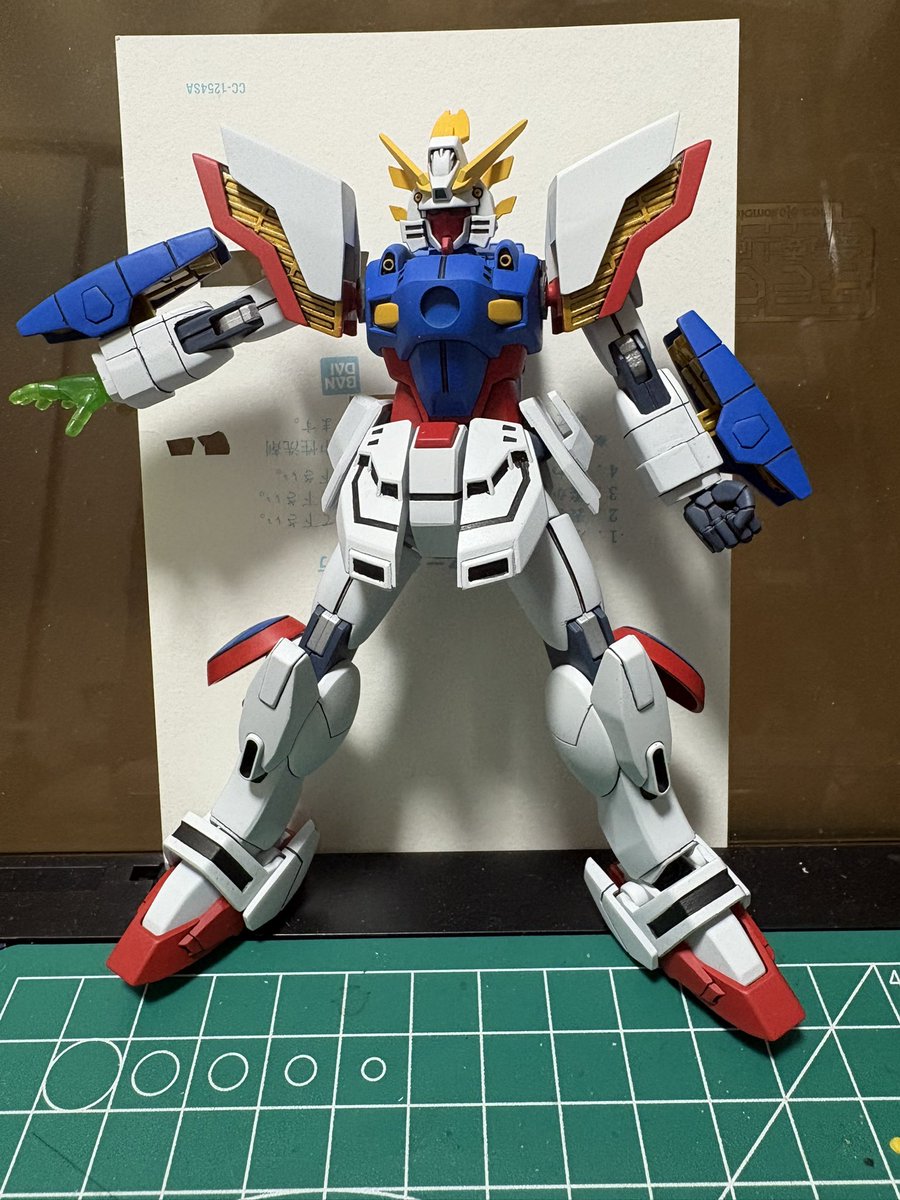 tora_tora32's tweet photo. HGシャイニングガンダムもう少しで完成予定。
#ガンプラ https://t.co/c2Igs7NEfZ