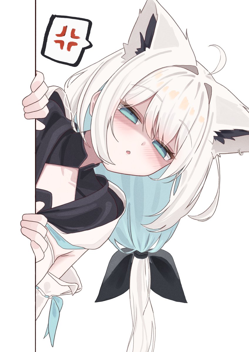 kuroneko_oruta's tweet photo. 何してるのかな…？💢
＃絵フブキ https://t.co/P4NZo5Vhna