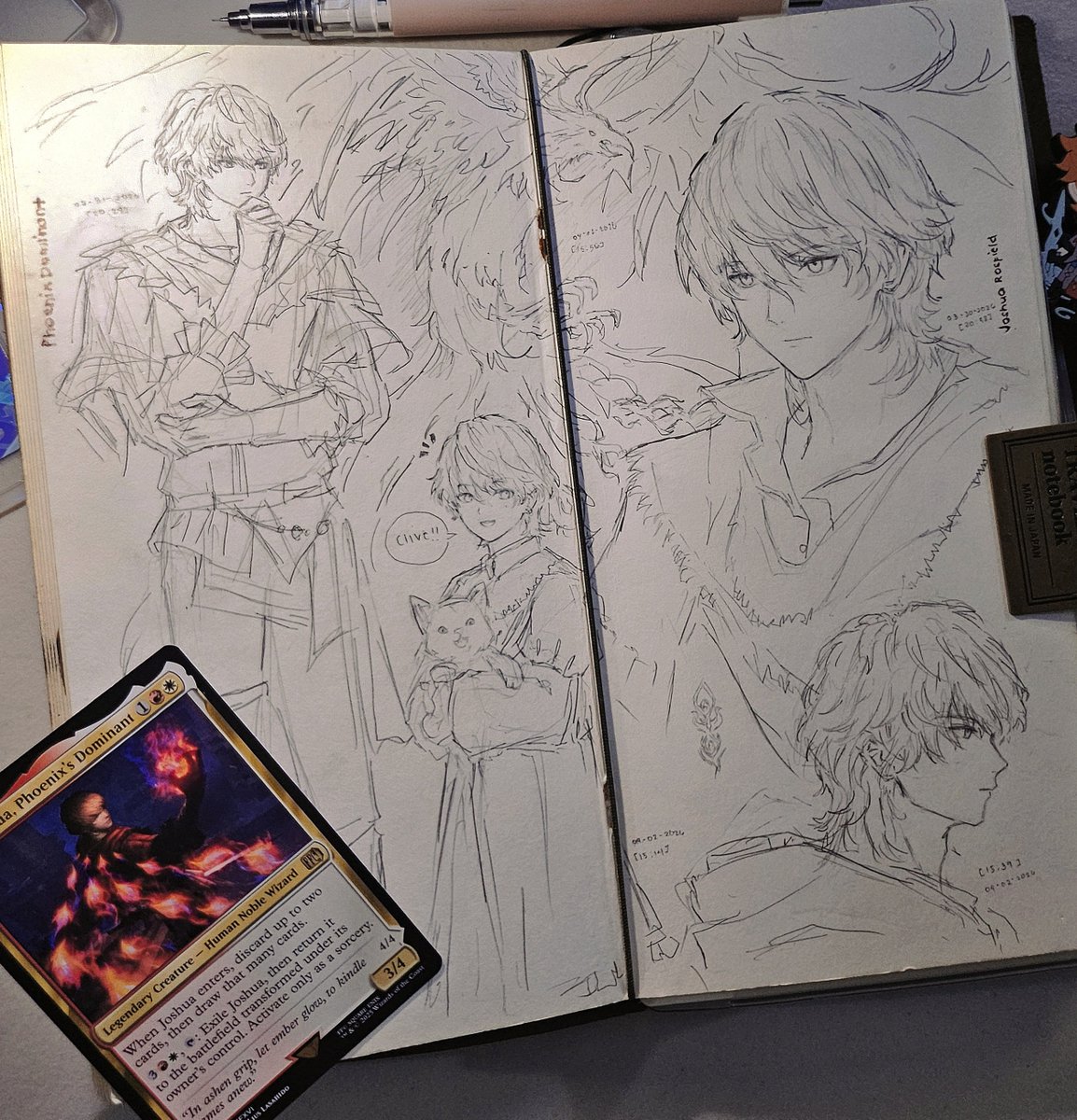 JshPtrsh850852's tweet photo. Old Joshua sketches https://t.co/thIeWXM3NY