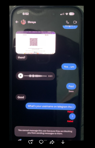fixfindomscene's tweet photo. Guys SCAMMER ALERT https://t.co/Krh3b4dmys