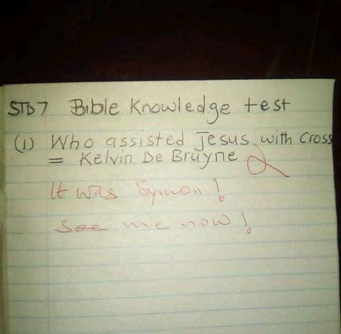 Cityzen_jnr1's tweet photo. ManCity fans during examination after the treble season https://t.co/e9EC87jlBF