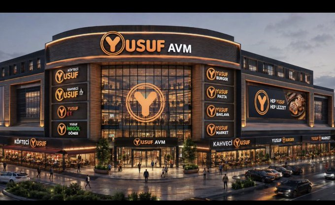 DreamMaker_5's tweet photo. Geçen Köfteci Yusuf paylaşımım birçok sosyal medyada viral oldu.
Bence Köfteci Yusuf halka arz olup bütün illere böyle bir AVM kursa, ürün yetiştiremez herhalde. 😅 https://t.co/zAbz9MVXWH
