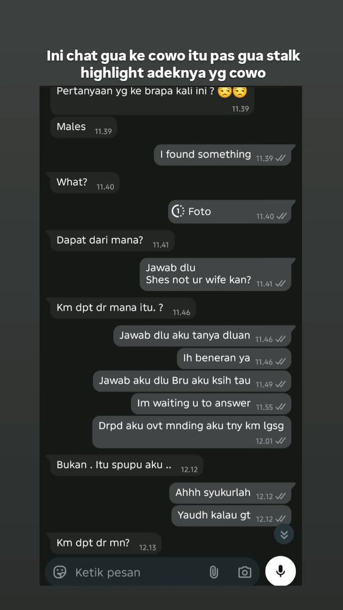 MichelleWi2gw's tweet photo. Hampir setahun pacaran Plot twist nya dia udah nikah and punya anak, tega banget. Bayangin kalian tbtb tau fakta itu dan liat foto nikahan mrka, liat foto keluarga kecil mrka. Jujur nyesek banget krn cwo itu buat gua jd selingkuhan. Gua sakit hati, benci tp gua inget istrinya baik bgt dan gua mikir yg gua rasain ga sebanding lah sm apa yg dirasain sm istrinya apalagi anak mreka cewe.