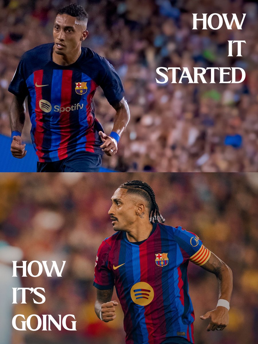 Inkofreality27's tweet photo. Rapha made his debut against Rayo Vallecano in August 2022, and four years later, he'll face Rayo again as the captain of the team.#Visca barca #inspiration https://t.co/pyT2jyt7h7