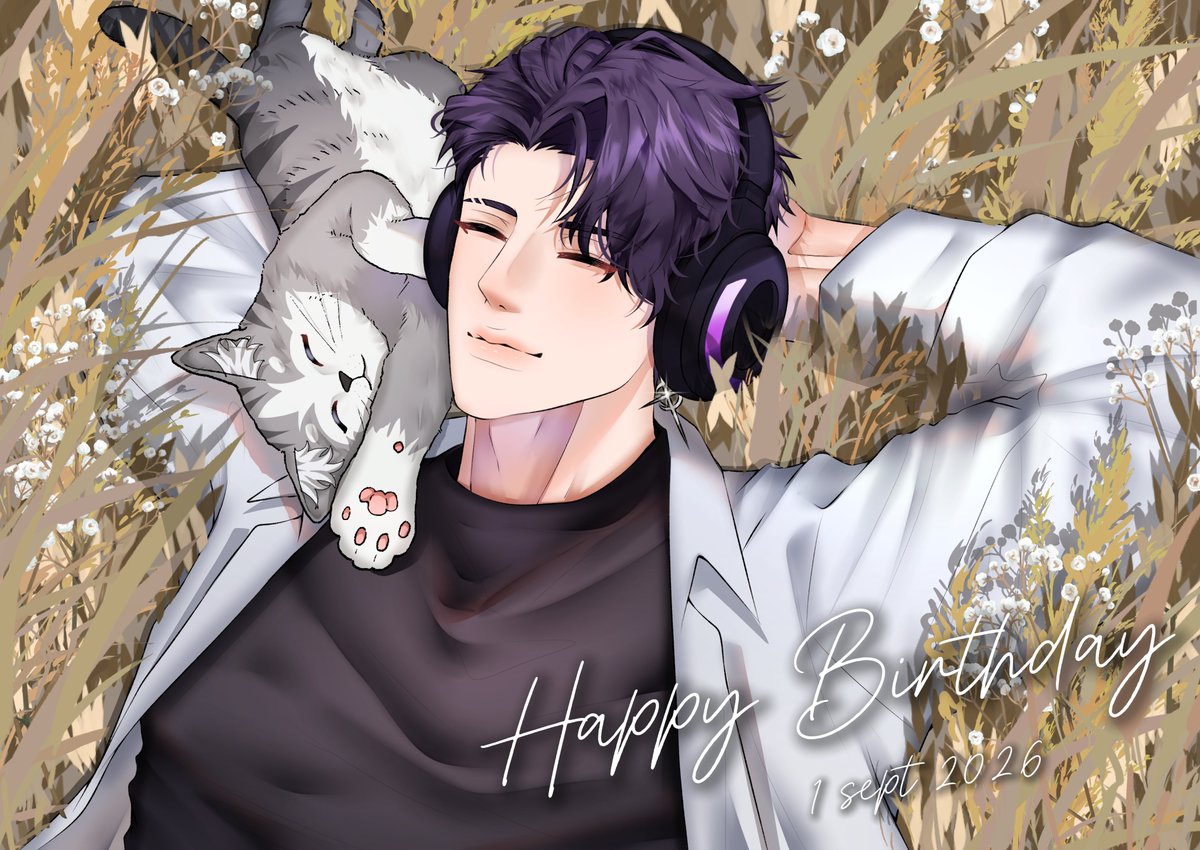 fushitobio's tweet photo. Happy birthday to terongers' beloved 🥳 hope your day is filled with a good things, lots of laughter, happines, and the people you love 💜 

jangan lupa chill dl ya brok 😌~
#ArionDay #artion https://t.co/sL26KPRZfq