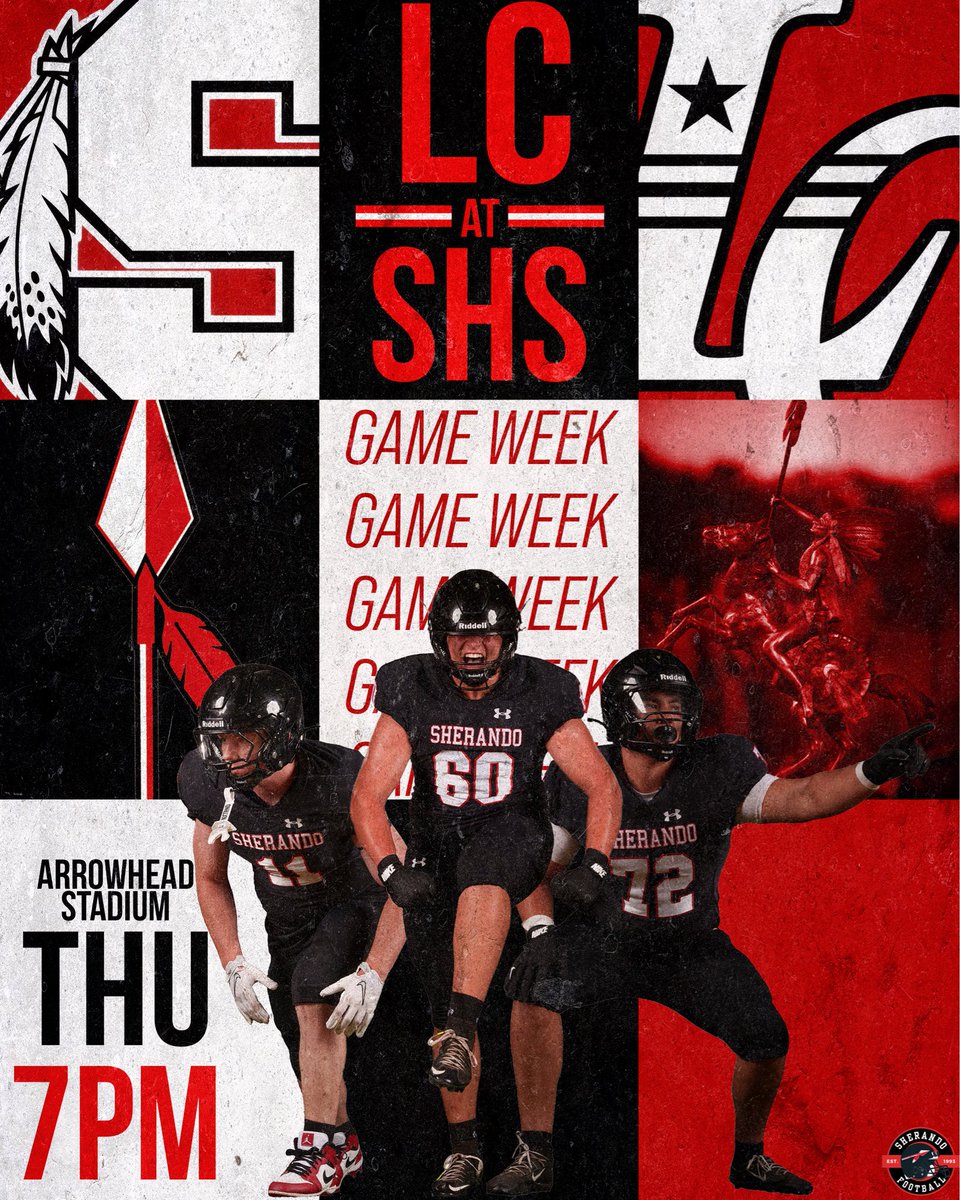 Sherando_FB's tweet photo. See you Thursday. ๐โซ๏ธ๐ด
#WeAreWarriors #FearTheSpear #OneTribe #ProtectThisHouse https://t.co/R4FLPvgjFV