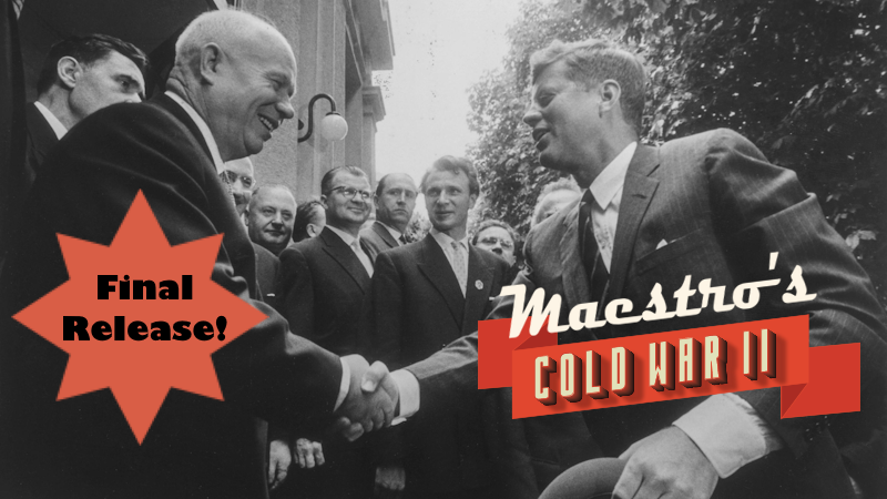 GamingAtWork's tweet photo. Maestro's Cold War 2 Final Release todyay! https://t.co/FkfSJ1jRHG
#Steam #ColdWar #Strategy https://t.co/2a90uYSWTd