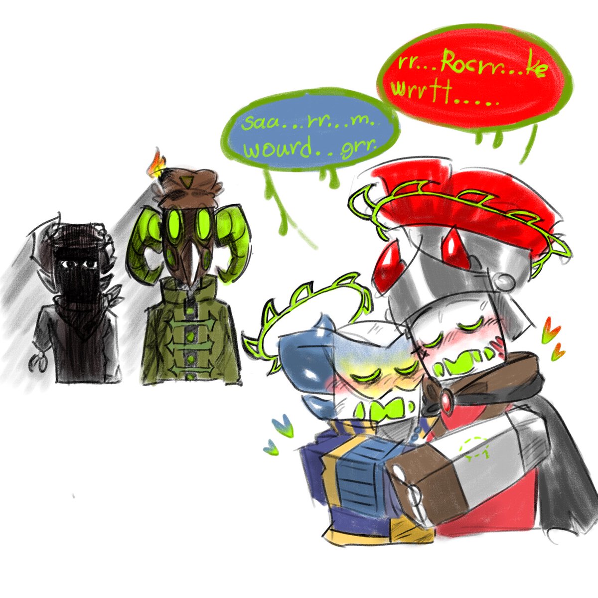 pakinbeautiful's tweet photo. Bad end but at least they got each other now…right? https://t.co/LOn32Y0a1m