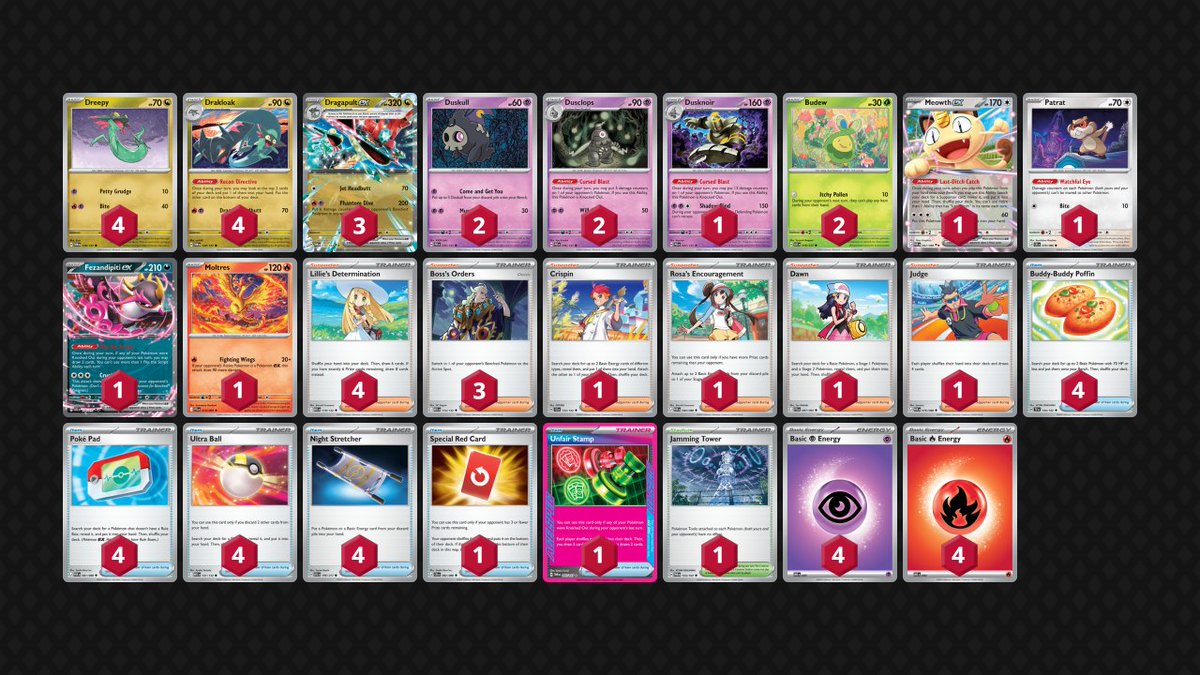 pokeca_book's tweet photo. World Championships 2026

優勝　ドラパルト
準優勝　フーディン
TOP4　ドラパルト
TOP4　ドラパルト https://t.co/Irg1WEtyyd