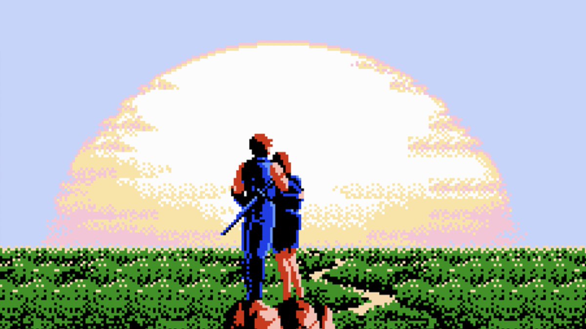 HumaneEntmnt's tweet photo. @MasterNinjaRyu_ @keddage @ShadowMark3_ It's not even just Dragon Sword and Dead or Alive, his sentimental side shows up in all games in one way or another.

Even the NES games are essentially romance stories at the end of the day. https://t.co/76cN1ZDcAq