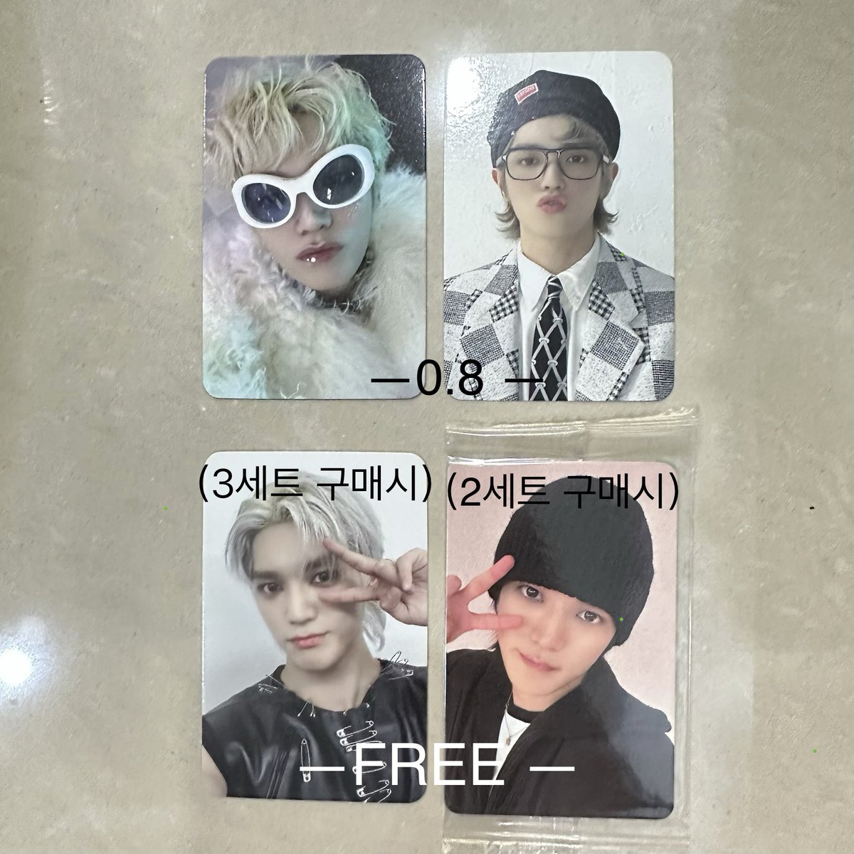 kpoptrademy's tweet photo. WTS NCT Taeyong photocard
엔시티127 태용 포카 양도

9월15일 부터 배송
127콘 3일 거래✅
배송/Post 1.0⬆️가능
WW shipping✅

태용 taeyong NCT127 https://t.co/cAFniEdnMH