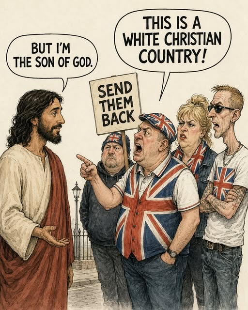 dave43law's tweet photo. 'Christian Nationalism' in one pic 🤣🤣 https://t.co/1OydnAZSvv