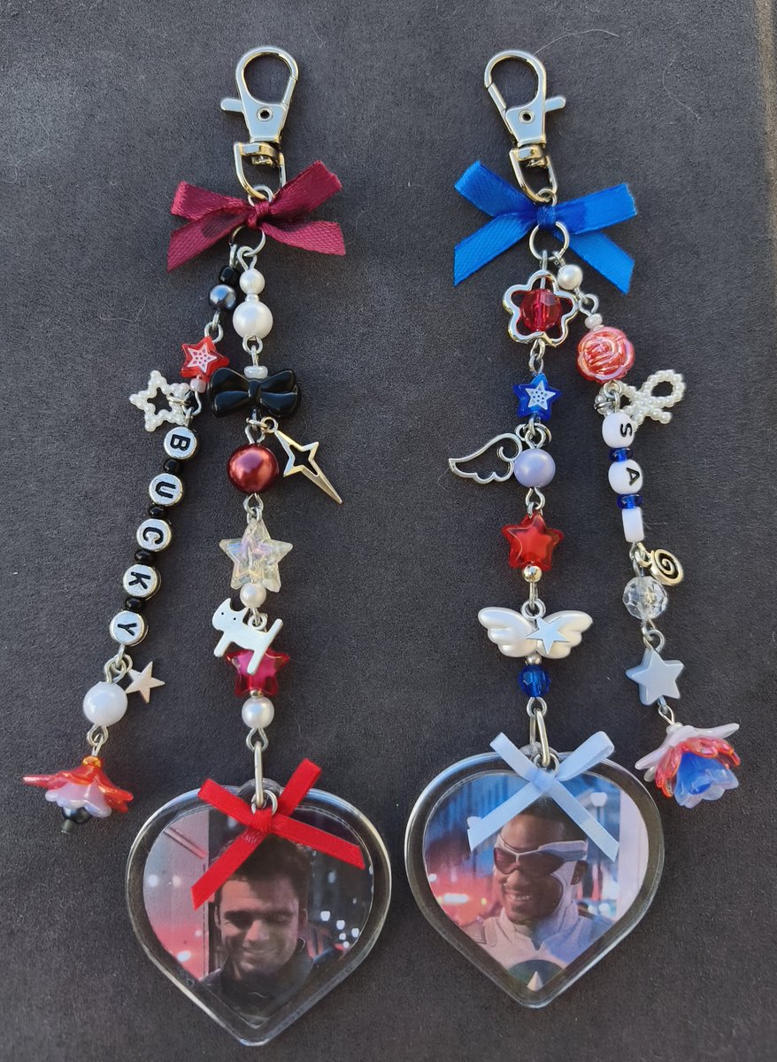 tomatensoss's tweet photo. Sambucky keychains 🫡
#sambucky #buckysam https://t.co/T9dtidATuy