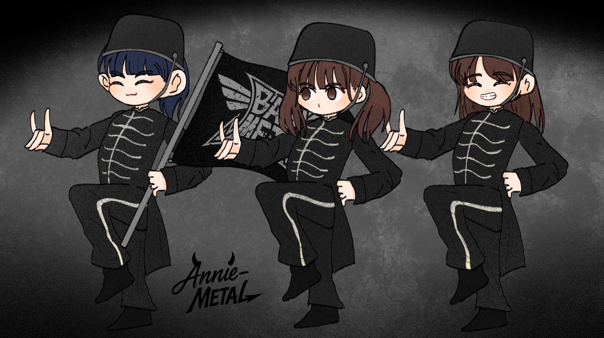 annie_metal_TW's tweet photo. MCRの衣装を参考にしたよ o(°▽°)o
black parade

#BABYMETAL #MyChemicalRomance
#babymetal_fanart https://t.co/OAswLnpLVh