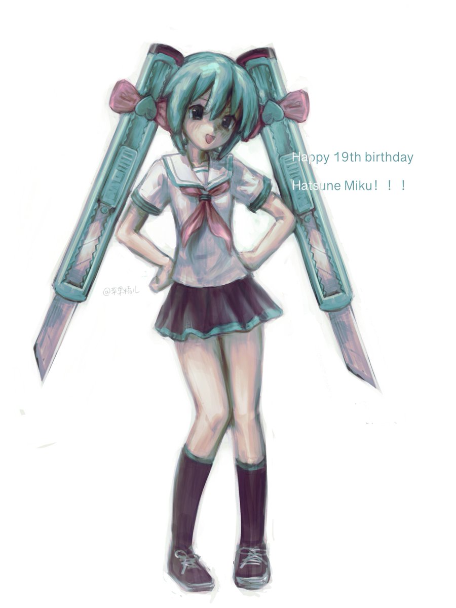 Loser_BadApple's tweet photo. Box Cutter Miku!! 🩵🩵
Happy Birthday, Hatsune Miku!! 🩵
#HatsuneMiku #Miku #MikuBirthday #HappyBirthdayMiku
#EarlyInternet #OldSchoolArt #Subculture #Y2K #CharacterArt #Procreate
Original design from Xiaohongshu: @luxurian2013318 https://t.co/ejYVTETZkA