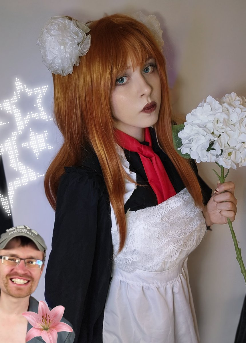 ChuvydlaFirst's tweet photo. Classes in Russia start tomorrow, but Asuka is already rocking the Soviet schoolgirl uniform https://t.co/MdMfuPjDak