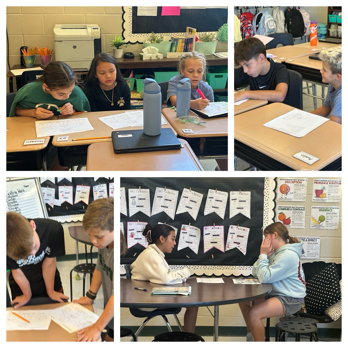MrsMott_'s tweet photo. Our students have been doing an amazing job of leading academic conversations in the classroom and learning from each other. 💚 @MVESGainesville https://t.co/WW4FtRhwa8