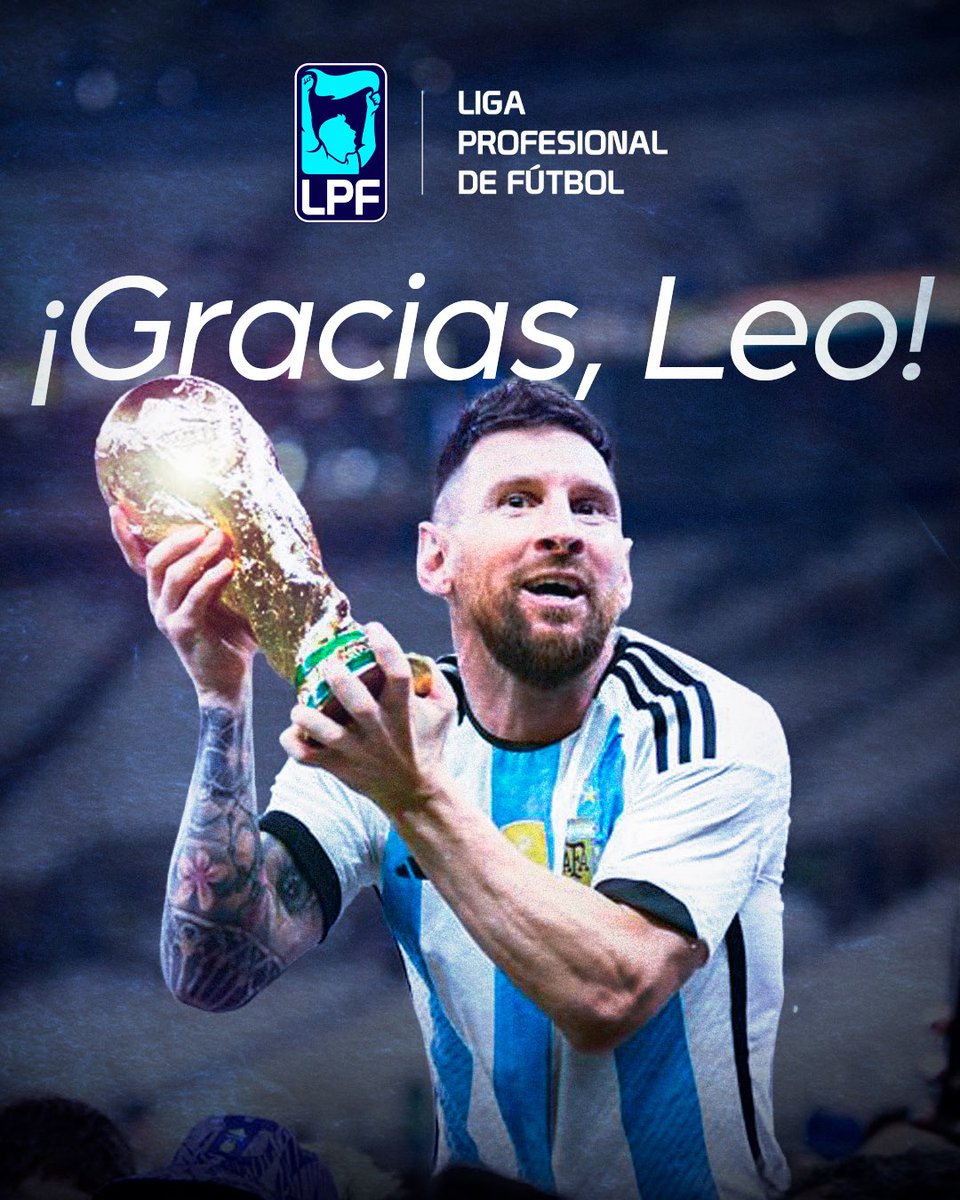 LigaAFA's tweet photo. 🇦🇷 Llegó el día que nadie quería que llegara. Pero la felicidad que le diste a todo un país al vestir la camiseta @Argentina será inolvidable.

¡Gracias por ser argentino, Leo! 🥺👏 https://t.co/1dysvqx4jt
