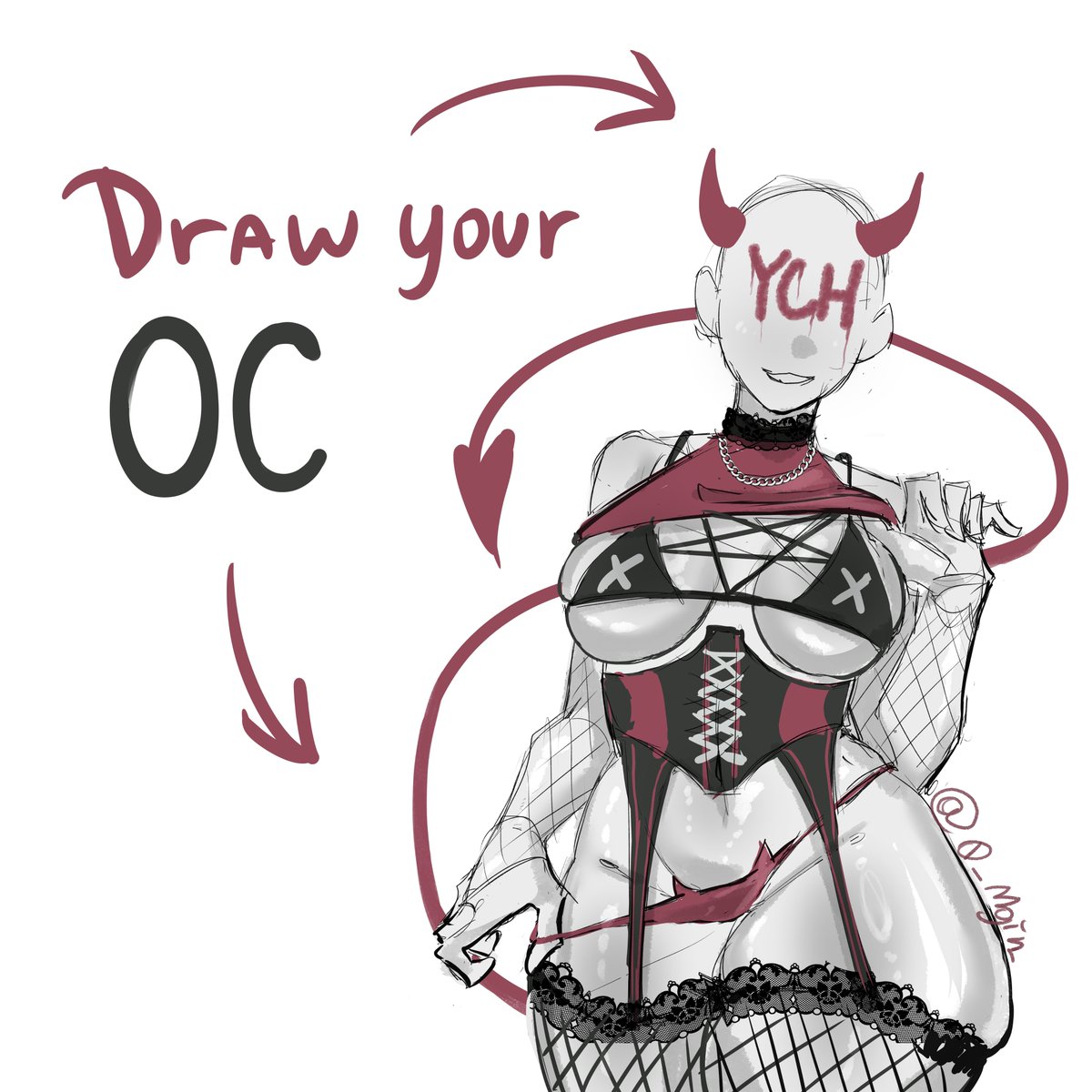 0_Mgin's tweet photo. Send me your OCs! https://t.co/JoXTa6rtEU