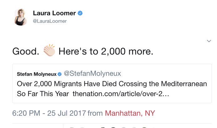 CaptainBarboZim's tweet photo. @LauraLoomer @RJC @JDVance @TuckerCarlson Not as vile as this https://t.co/3rDFEr36hV