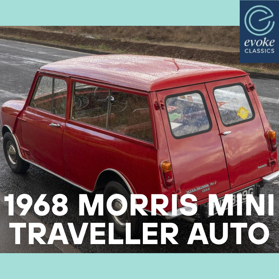 EvokeClassics's tweet photo. LIVE AT AUCTION
1968 Morris Mini Traveller Automatic
https://t.co/tTi6cnaAlk
Vendor owned for 32 years 
Highly original interior
Inner &amp; outer sills replaced approx. 4 years ago
HPI Clear
#ClassicMini #MiniTraveller #Mini #ClassicCars https://t.co/PJj6R5JzkS