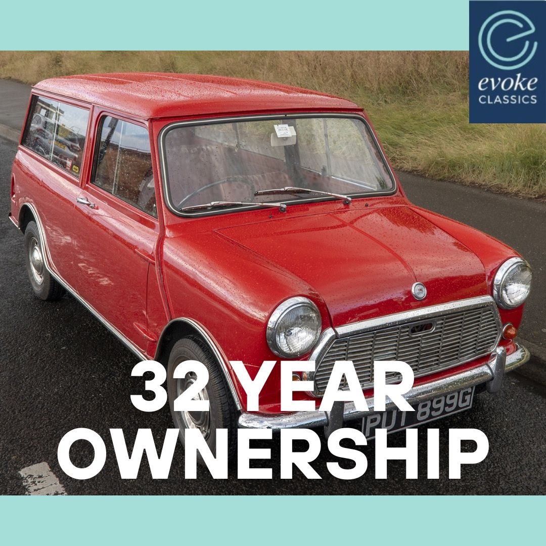 EvokeClassics's tweet photo. LIVE AT AUCTION
1968 Morris Mini Traveller Automatic
https://t.co/tTi6cnaAlk
Vendor owned for 32 years 
Highly original interior
Inner &amp; outer sills replaced approx. 4 years ago
HPI Clear
#ClassicMini #MiniTraveller #Mini #ClassicCars https://t.co/PJj6R5JzkS