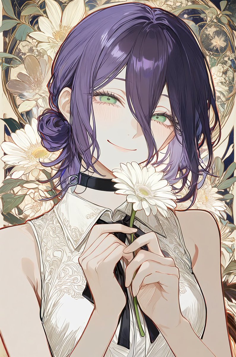 820temari's tweet photo. レゼ💜ガーベラ💐

#reze #chainsawman #PixAI  #AIart️️️️️️️️️️️️️️️️️️️️️️️️️️️️️️️️️️️️️️️️️️️️️️️️️️️  #AIイラスト https://t.co/B85EfjXBU6