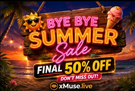 Sarah_Office01's tweet photo. π YOU WONβT FIND THESE DEALS EVERYWHEREβ¦
The Bye Bye Summer Sale is almost over! π₯
Come with me β exclusive discounts are waiting for you HERE. π°
β³ Only a few days left!
π https://t.co/jEfNuDqZ0v
#UnbeatableDeals #OnlyAtXMuse https://t.co/PTjn5JPPoj