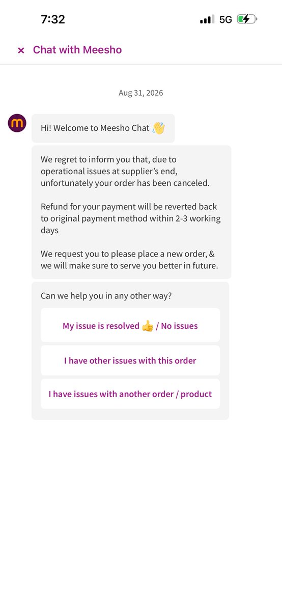 TSnaiha's tweet photo. @Meesho_Official @meesho_support @meeshotech @jagograhakjago @nch1915 @consumerforum_ After this order onwards, I’ll make sure for not bothering the Meesho Customer Service, by disconnecting myself from Meesho shopping app with this few words “The brand is disgraceful when missing with basic human ethics”. Please find more screenshot with the disgraceful responses https://t.co/2GoPFQbZVQ