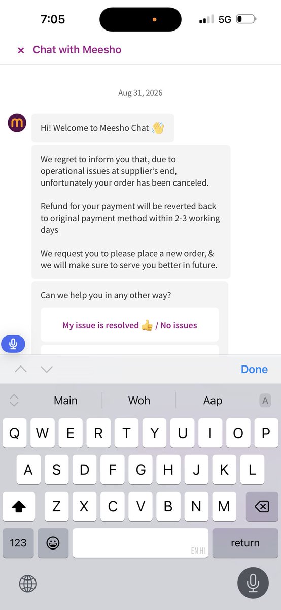TSnaiha's tweet photo. @Meesho_Official @meesho_support @meeshotech @jagograhakjago @nch1915 @consumerforum_ After this order onwards, I’ll make sure for not bothering the Meesho Customer Service, by disconnecting myself from Meesho shopping app with this few words “The brand is disgraceful when missing with basic human ethics”. Please find more screenshot with the disgraceful responses https://t.co/2GoPFQbZVQ